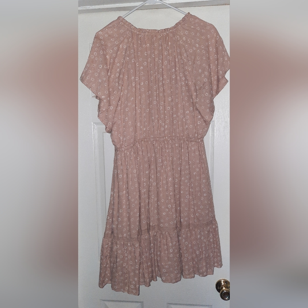 In Loom Peasant Mini dress - Picture 2 of 4